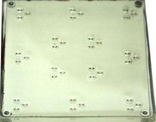 سنگ نورانی مربع ضدآب عدسی داخل مدلPL10DM