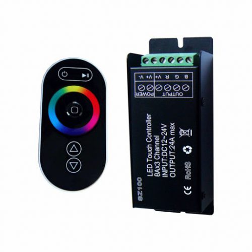 کنترلر RGB رادیویی لمسی مدل DM24RFT